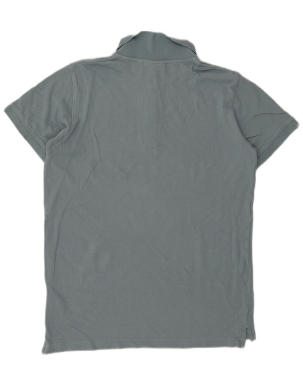 Fjall Raven Mens Polo Shirt Medium Blue Cotton