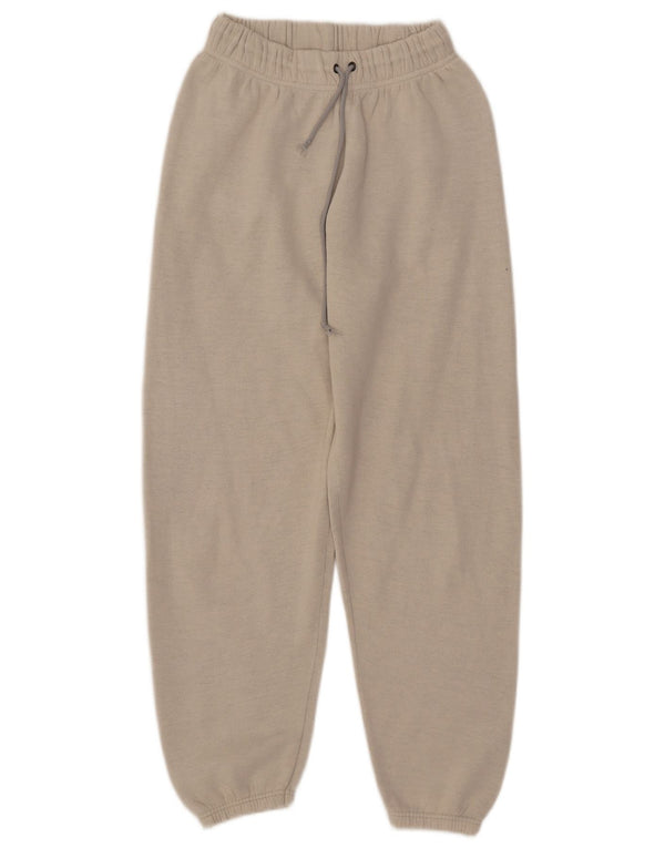United Cotton Pantalon De Survêtement Joggers UK 12 Coton Beige Moyen Femme