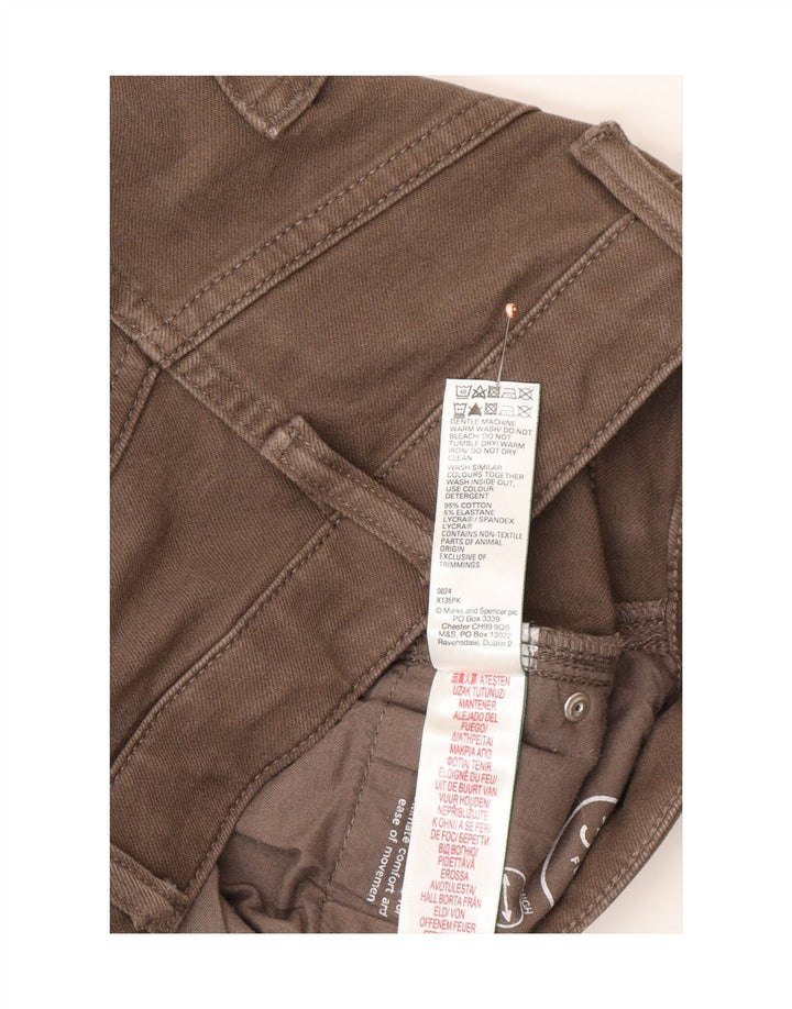 Marks & Spencer Jean droit homme W36 L29 marron coton