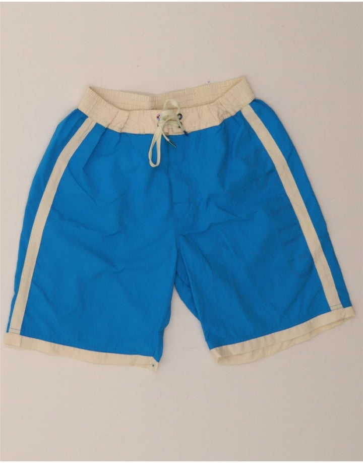 GUESS Mens Swimming Shorts Small Blue Polyamide Vintage Guess and Second-Hand Guess from Messina Hembry 
