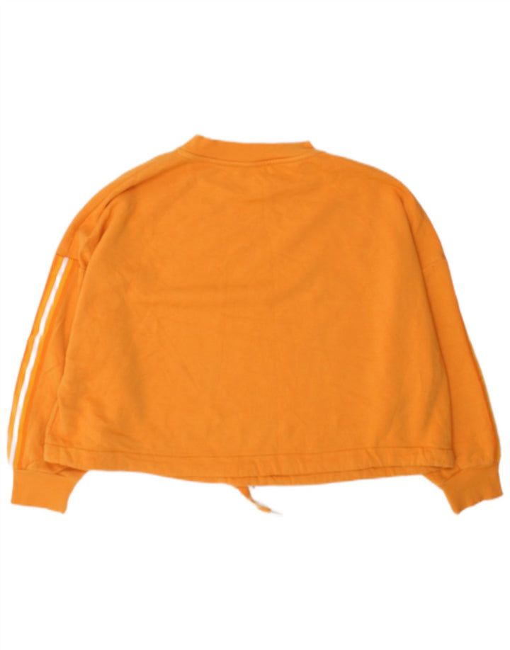 Marks & Spencer Sweat-shirt court surdimensionné pour femme UK 14 Orange moyen