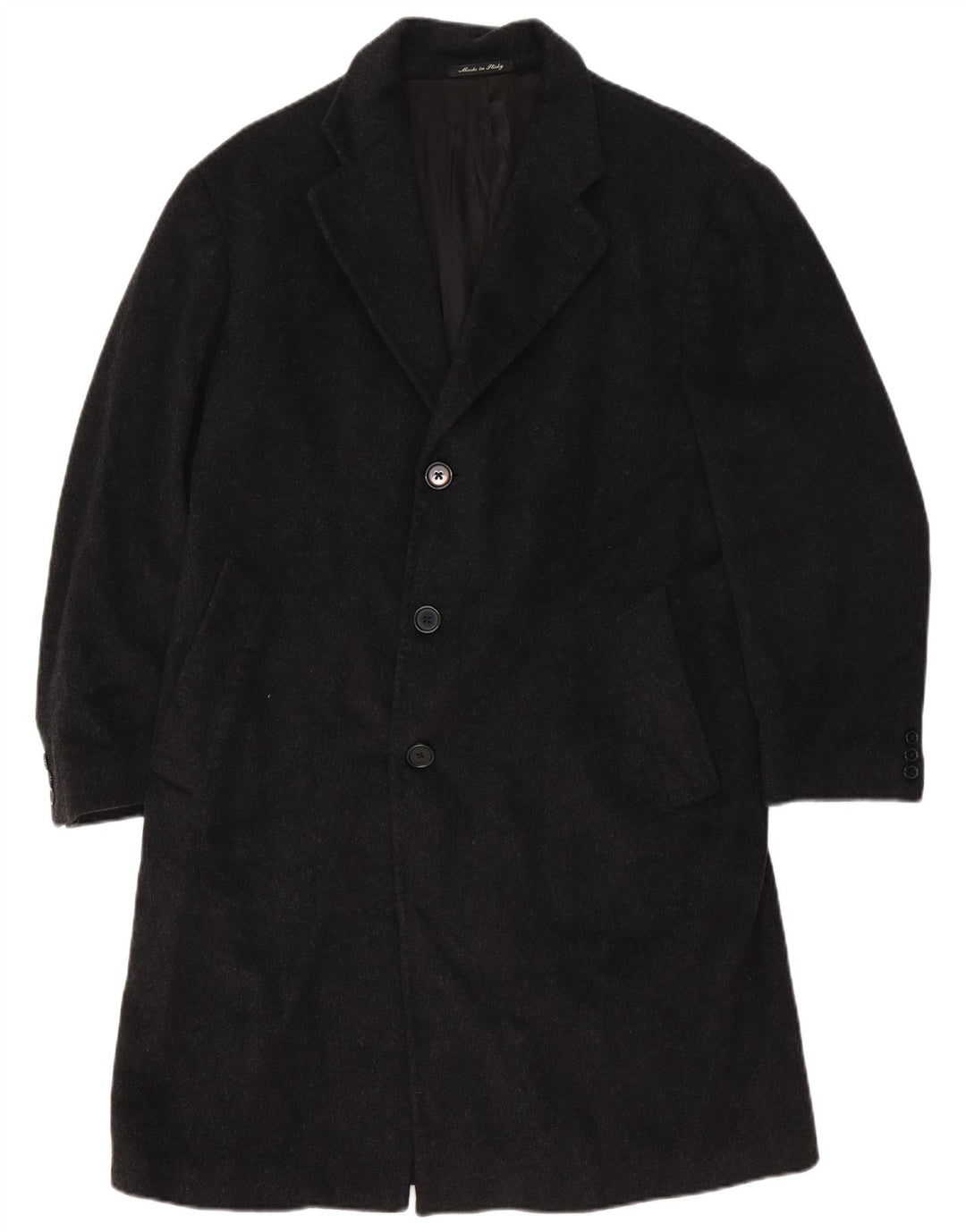 Fratelli Bacci Manteau pour homme UK 40 Grand Cachemire Gris