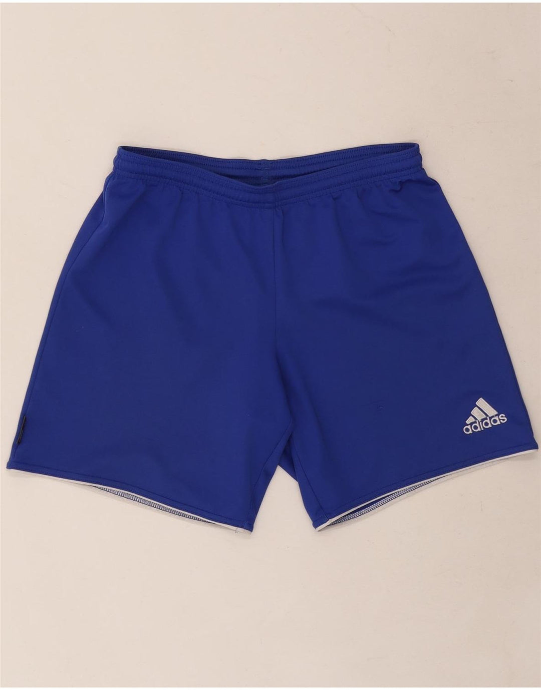 ADIDAS Short de sport pour hommes petit bleu polyester
