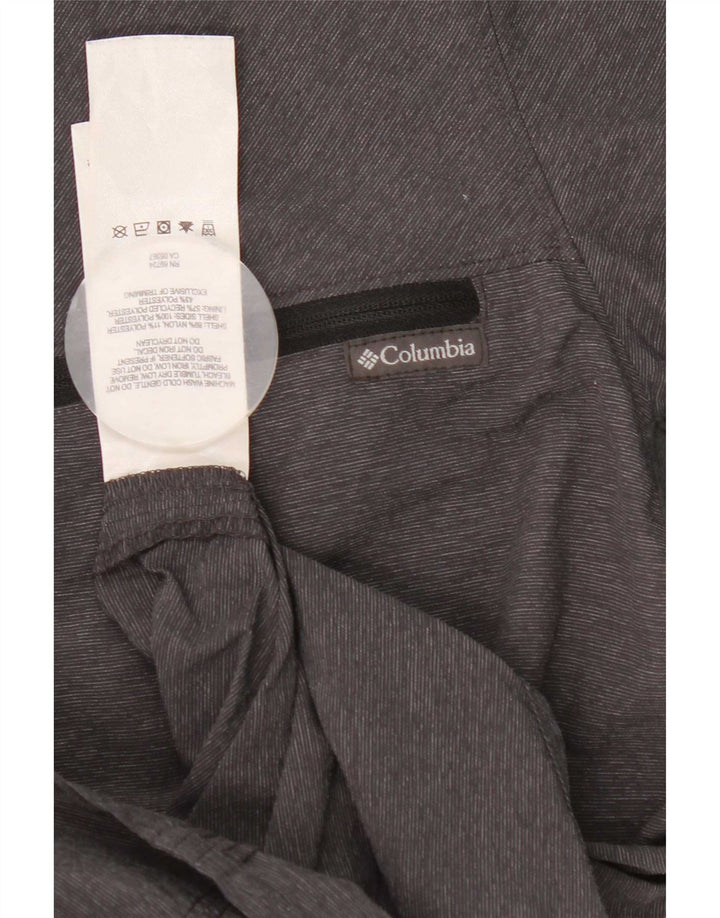 Columbia Chemise à Manches Courtes Homme Gris Moyen Nylon