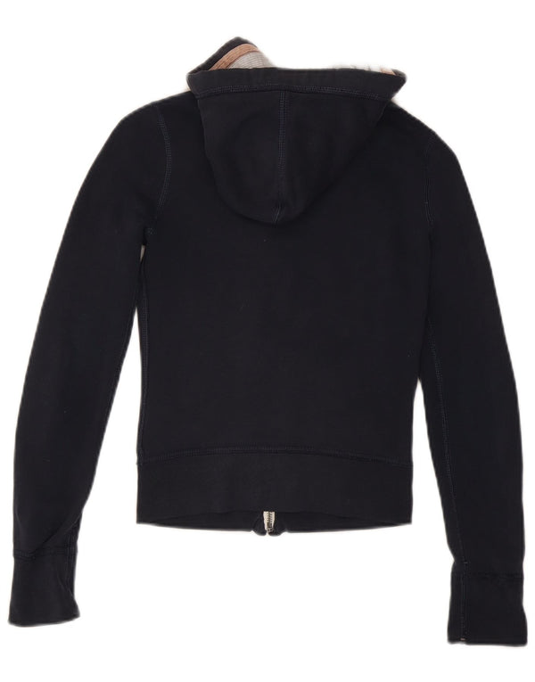 Abercrombie & Fitch Pull à capuche zippé pour fille 4-5 ans Petit Bleu marine