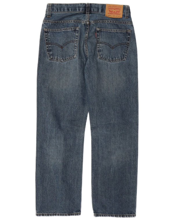 Levi's Garçon 505 Jean Droit 15-16 Ans W28 L28 Bleu Coton