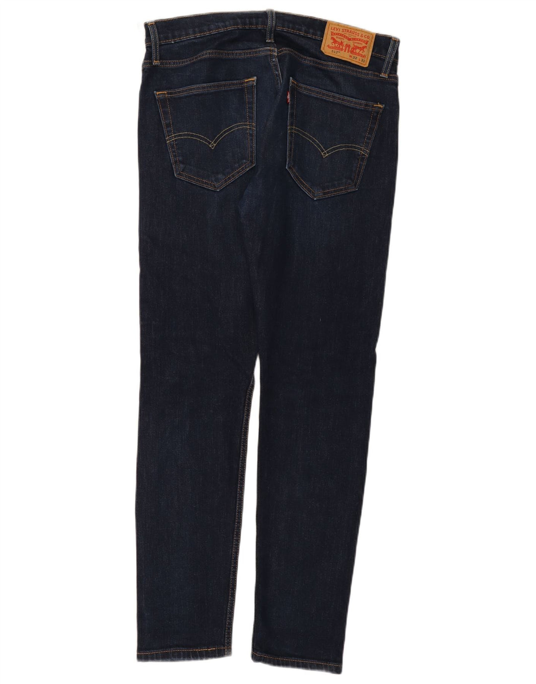 LEVI'S Jean Slim Fuselé 512 Homme W32 L32 Bleu Marine Coton