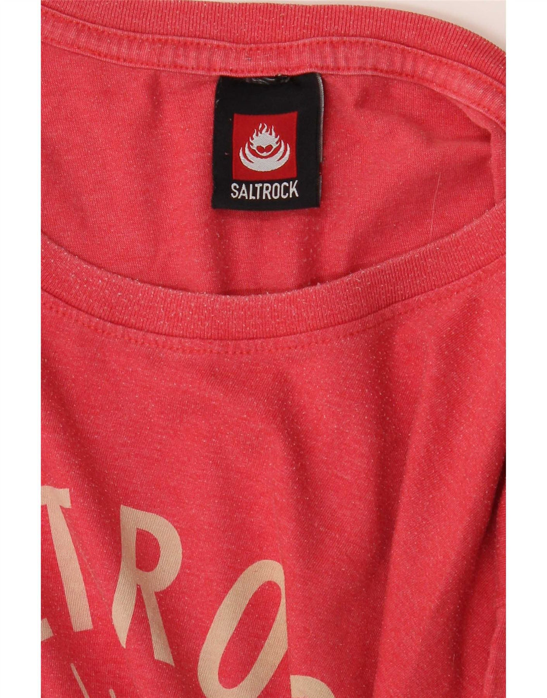 Saltrock T-Shirt Graphique Homme Grand Rose