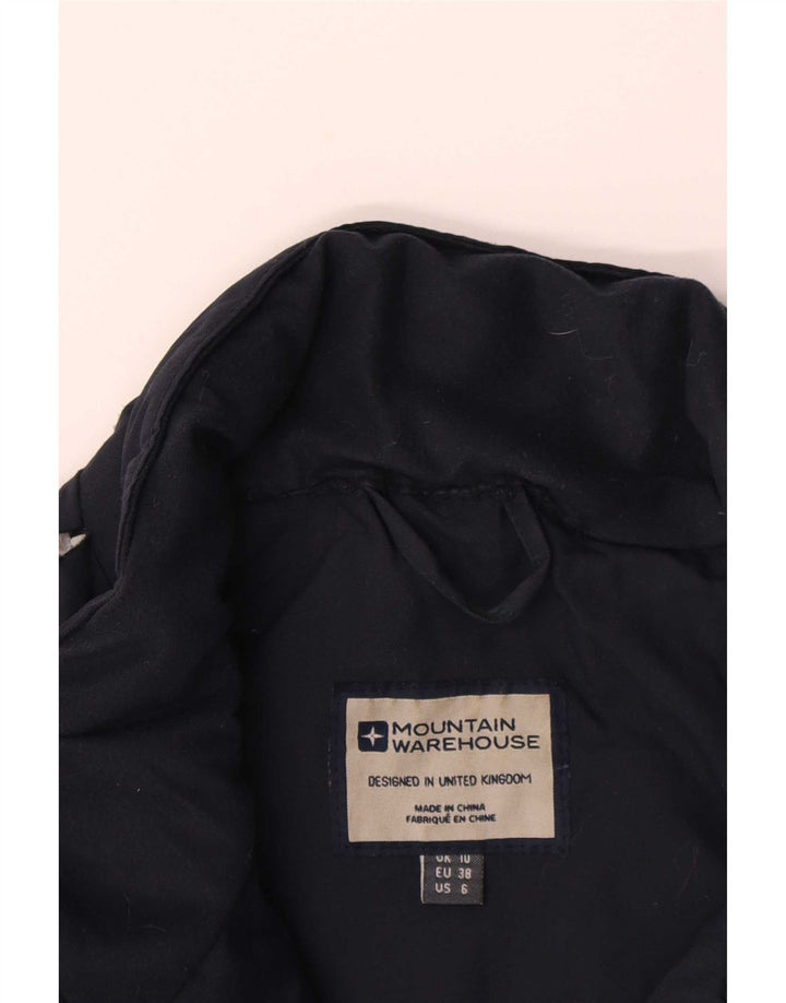 Mountain Warehouse Parka surdimensionnée pour femme UK 10 Small Bleu marine