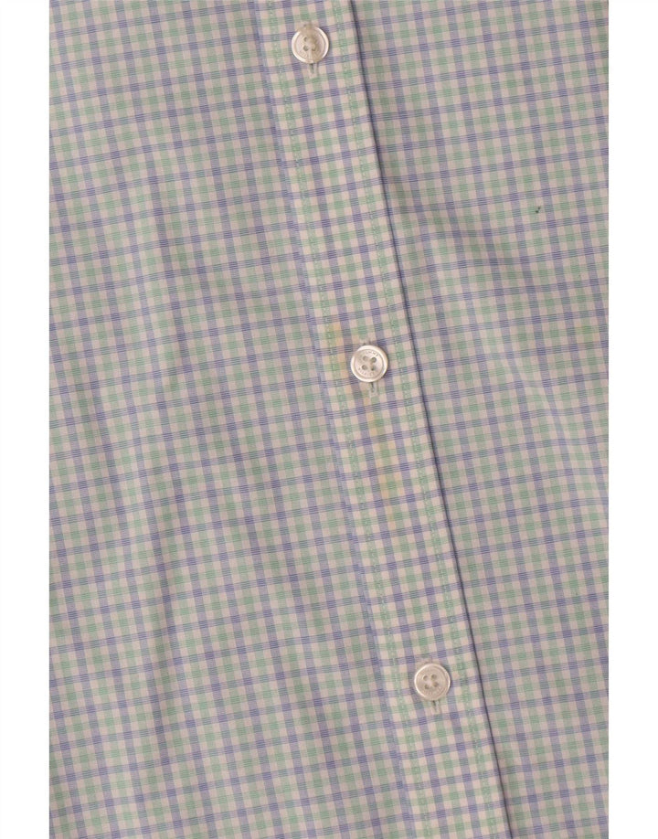 Tommy Hilfiger Chemise athlétique pour homme Taille 15 Coton vichy bleu moyen