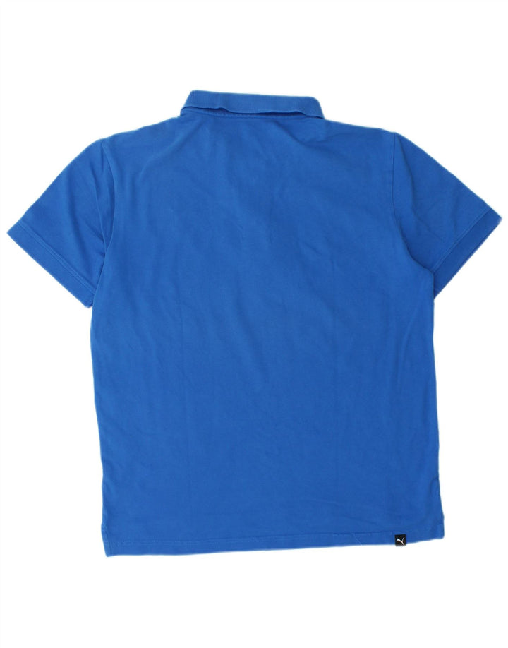 Puma Polo Homme Bleu Moyen