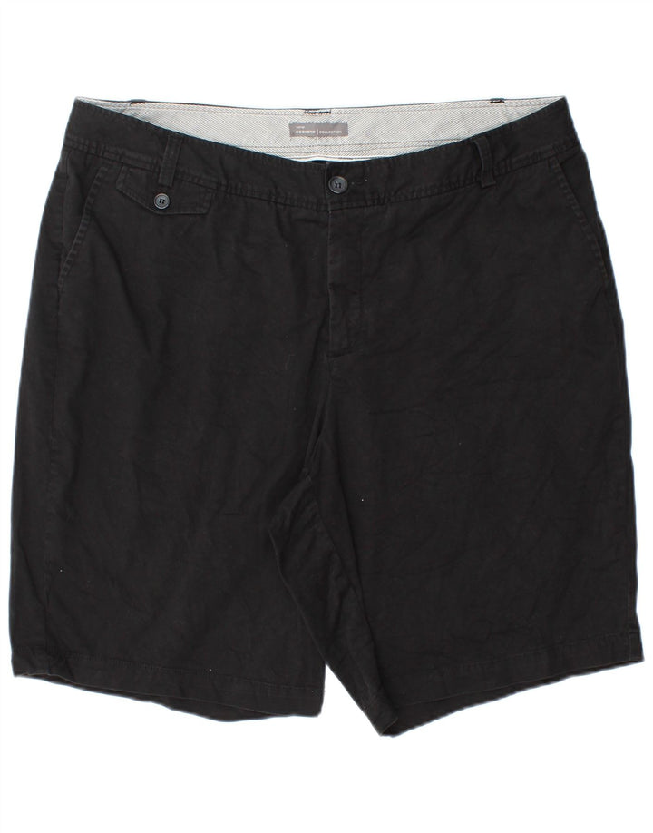 Dockers Short Chino Femme US 18 2XL W38 Coton Noir