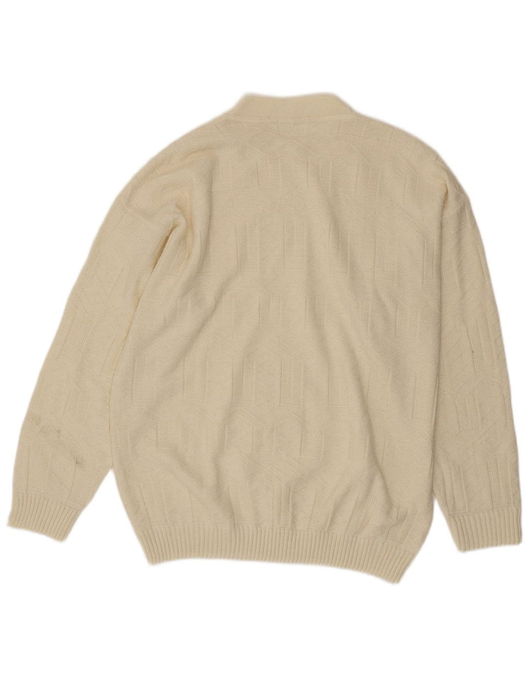 vintage Mens Crew Neck Jumper Pull Grand Blanc
