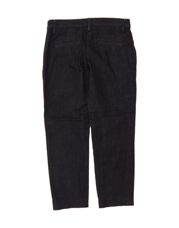 TRUSSARDI Womens Straight Jeans W32 L26 Navy Blue Cotton Vintage Trussardi and Second-Hand Trussardi from Messina Hembry 