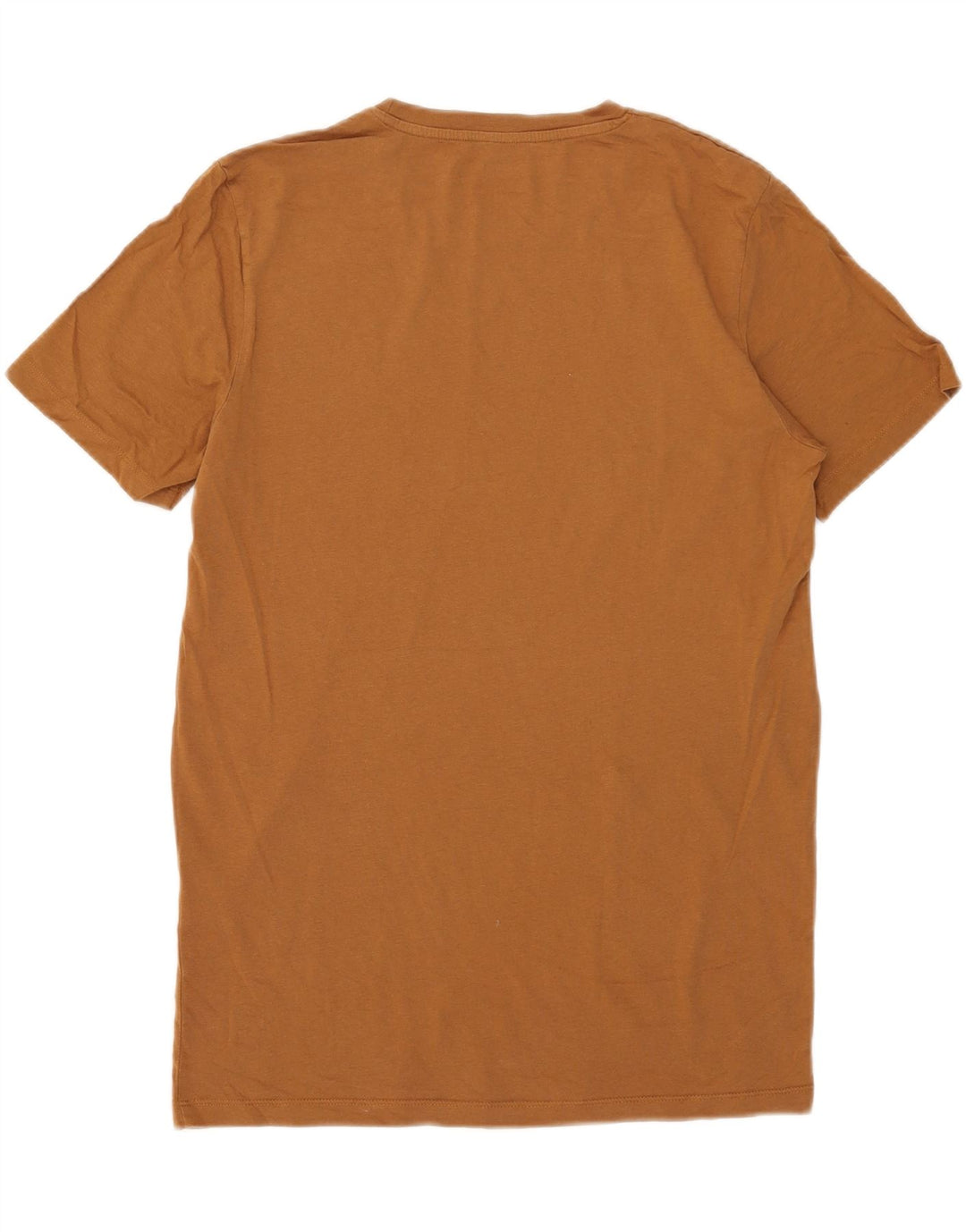 JACK & JONES T-Shirt Graphique Femme Large Marron Coton