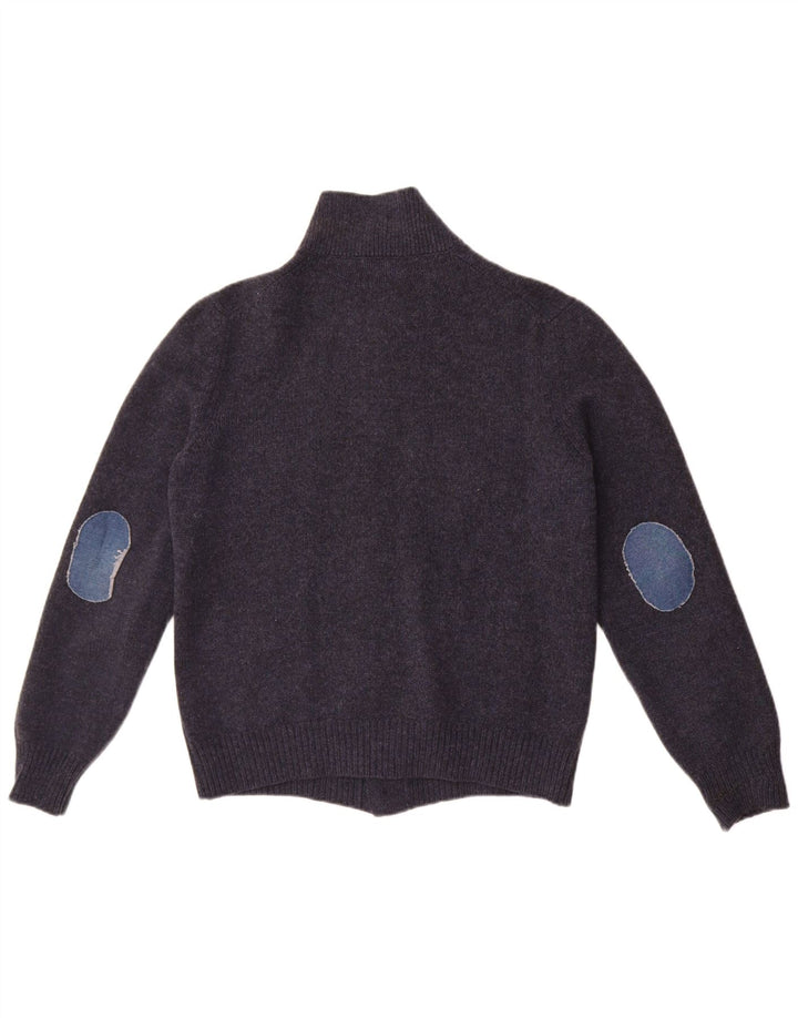 Pull Cardigan Militaire Homme Petit Bleu Marine