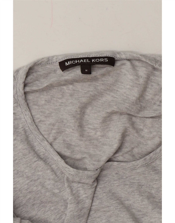 Michael Kors T-Shirt Graphique Homme Gris Moyen Moucheté