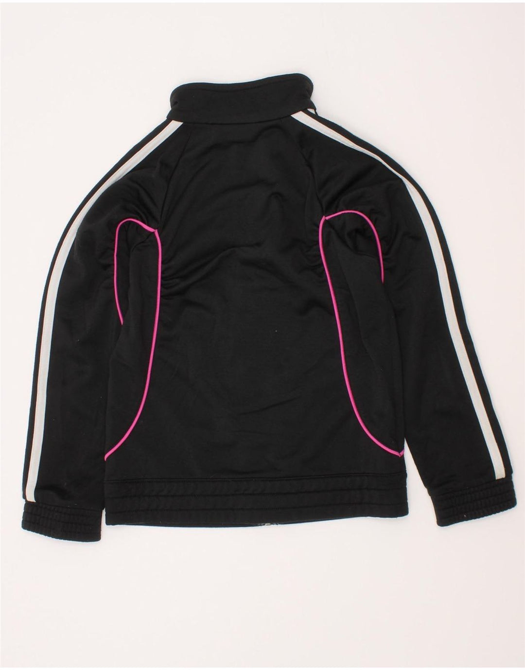 Veste de survêtement Adidas Fille 5-6 ans Noir Polyester