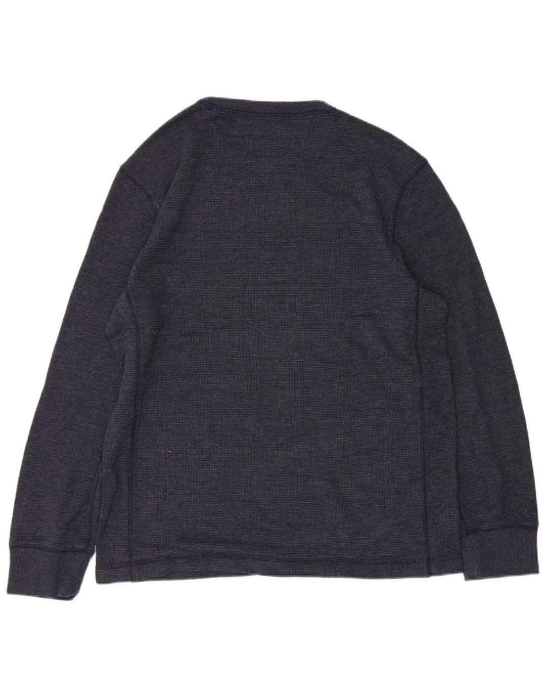 EDDIE BAUER Haut Homme Manches Longues Bleu Marine Moyen Coton