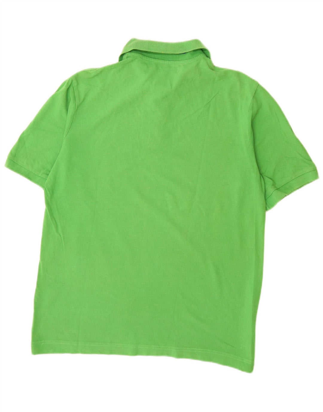 KAPPA Polo Homme Vert Moyen Coton