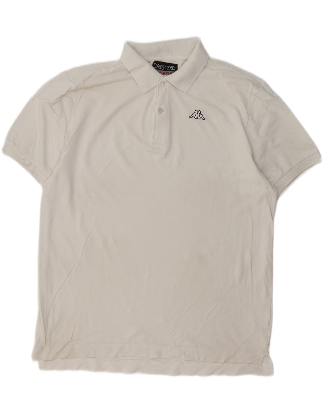 Kappa Polo Homme Grand Blanc Coton
