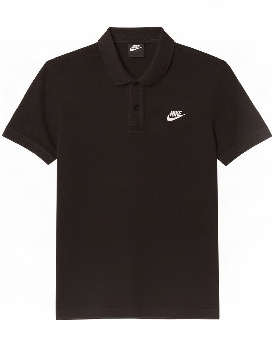 Nike Polo Homme Petit Noir Coton
