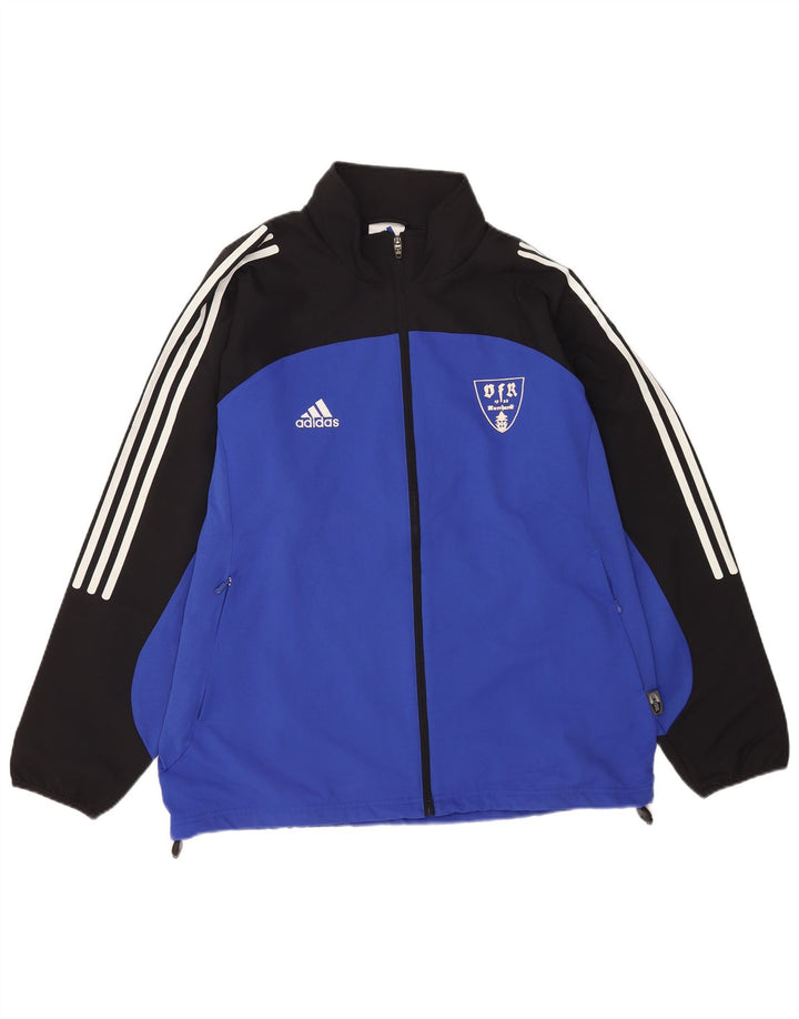 Adidas Hommes Climacool Graphic Survêtement Top Veste UK 40/42 Bleu Moyen