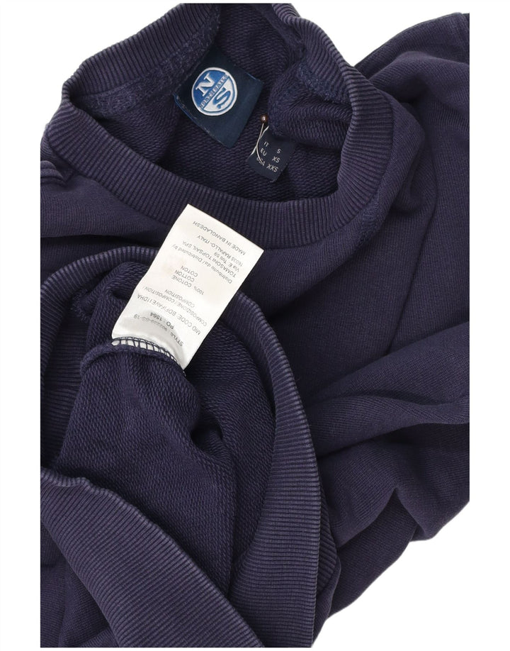 North Sails Sweat-shirt pour homme en coton bleu marine Taille S