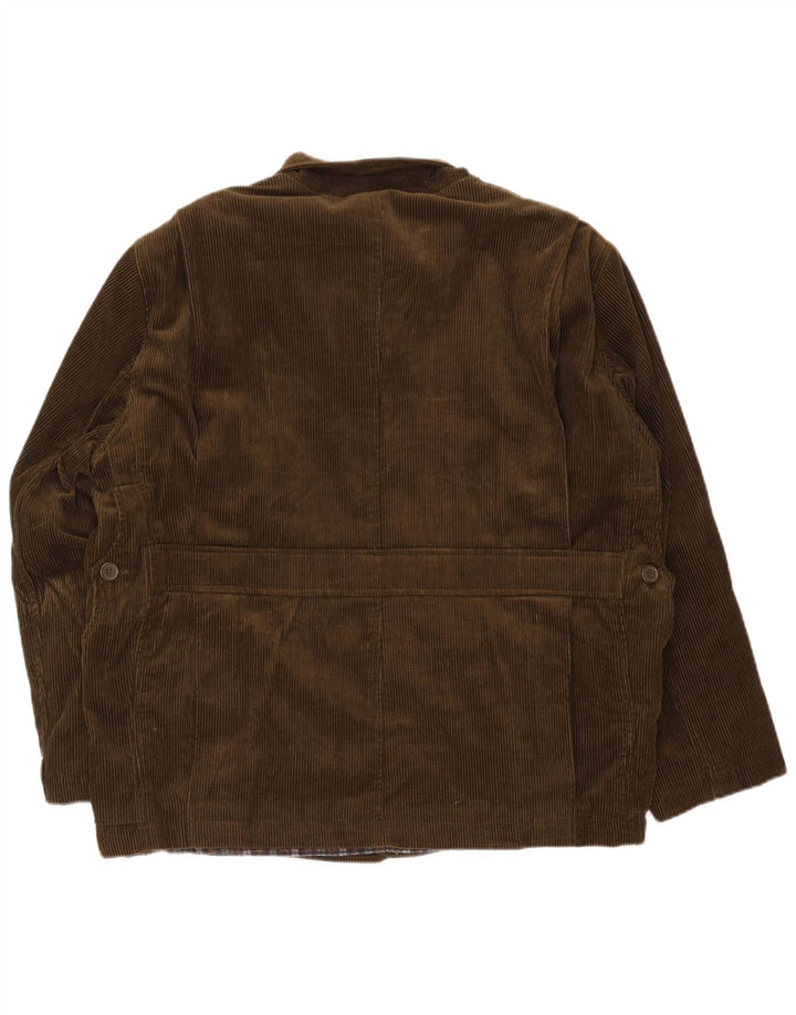 Hunter Veste en velours côtelé pour homme IT 50 Large Marron Coton