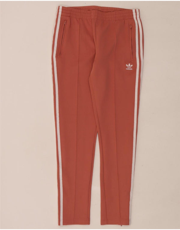 Adidas Pantalon de survêtement pour femme UK 10 Petit coton rose