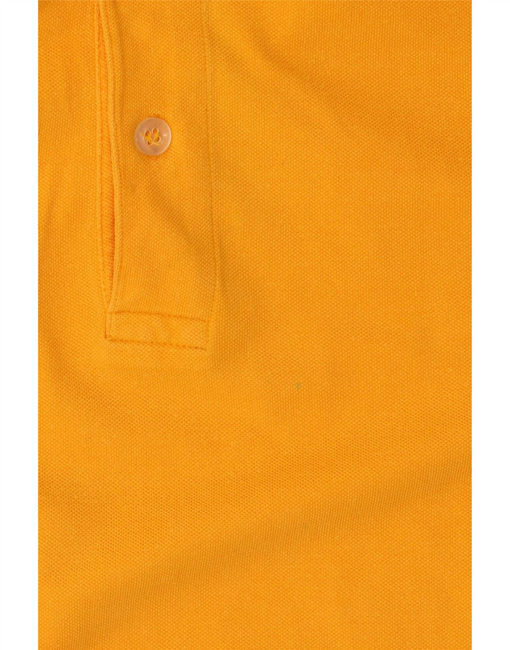 Asics Polo Homme Jaune Moyen Coton