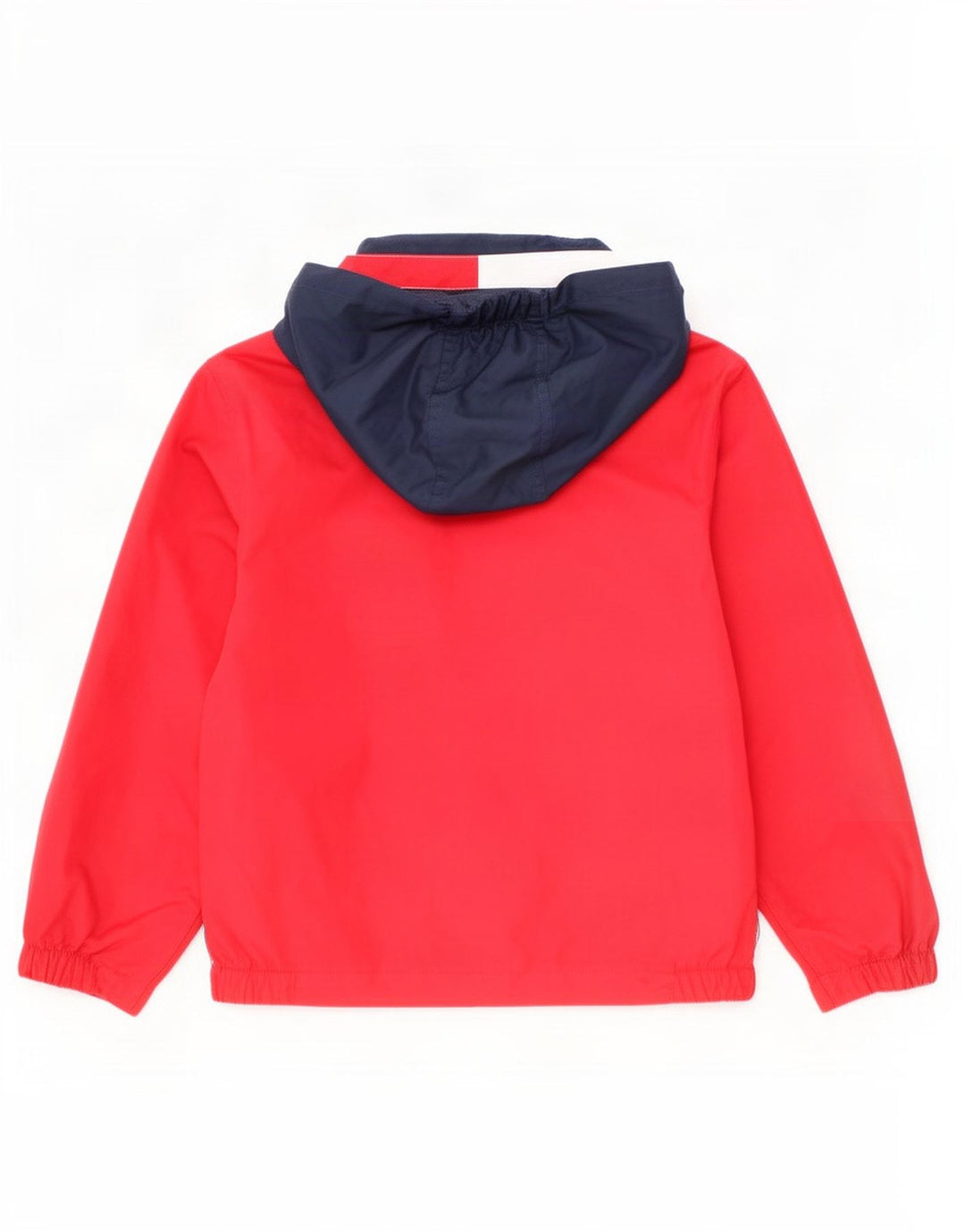 Tommy Hilfiger Veste bomber à capuche pour garçon 4-5 ans Rouge Colourblock