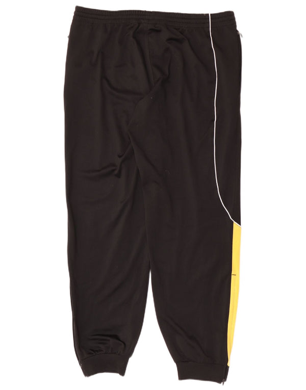 Adidas Pantalon de survêtement pour homme UK 40/42 Noir moyen Colourblock
