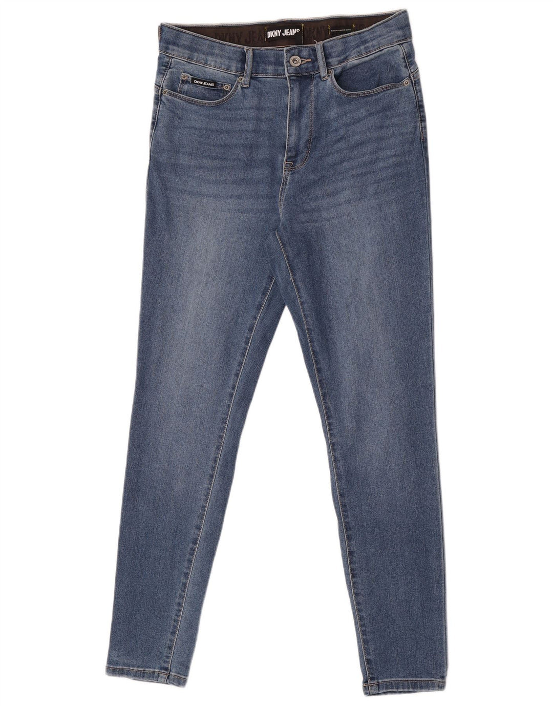 Dkny Jean skinny pour femme US 8 Medium W29 L29 Bleu