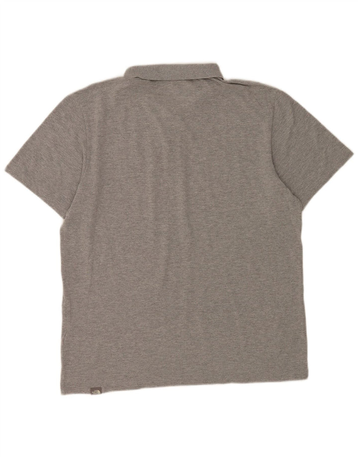 The North Face Polo Homme Grand Gris Coton