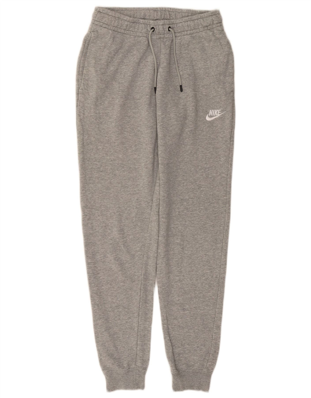NIKE Pantalon de survêtement pour femme Joggers UK 4 XS Gris chiné en coton
