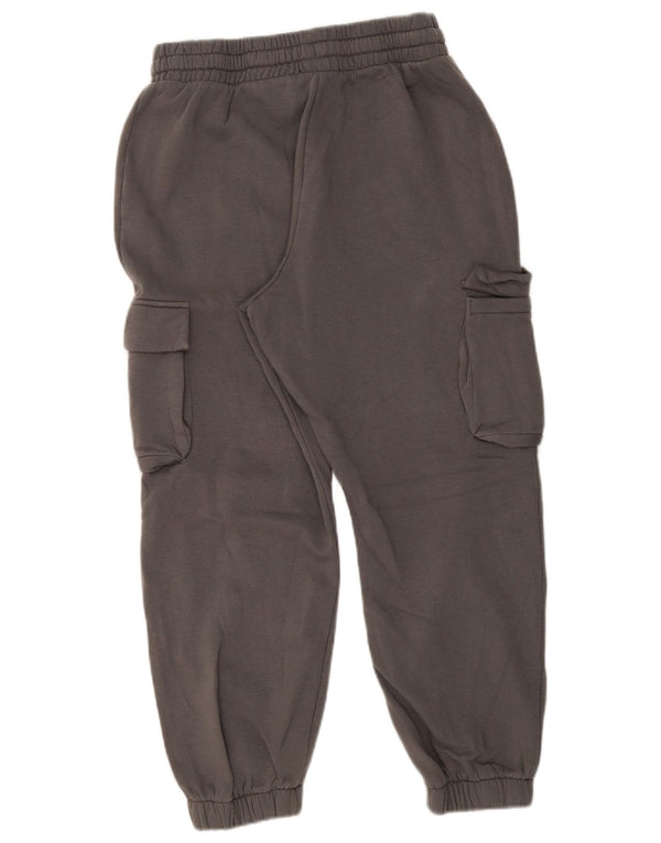 Pantalon de survêtement cargo Zara pour femme, jogging UK 16, grand coton gris
