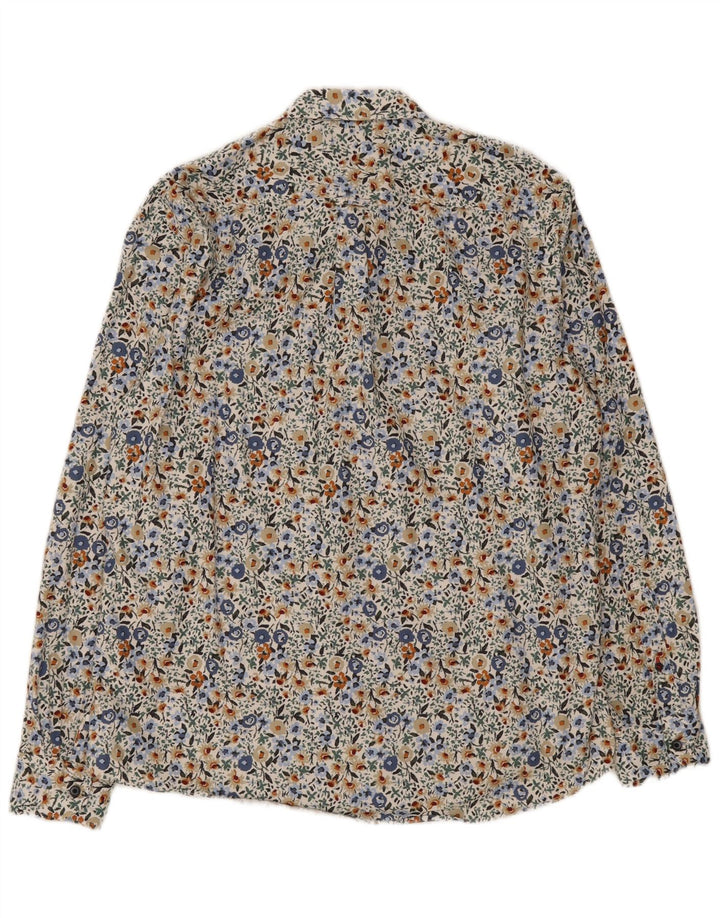 Chemise Homme Olymp Large Coton Floral Multicolore