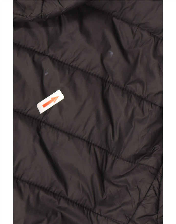 Hugo Boss Veste matelassée à capuche pour hommes UK 44 2XL Noir Polyamide