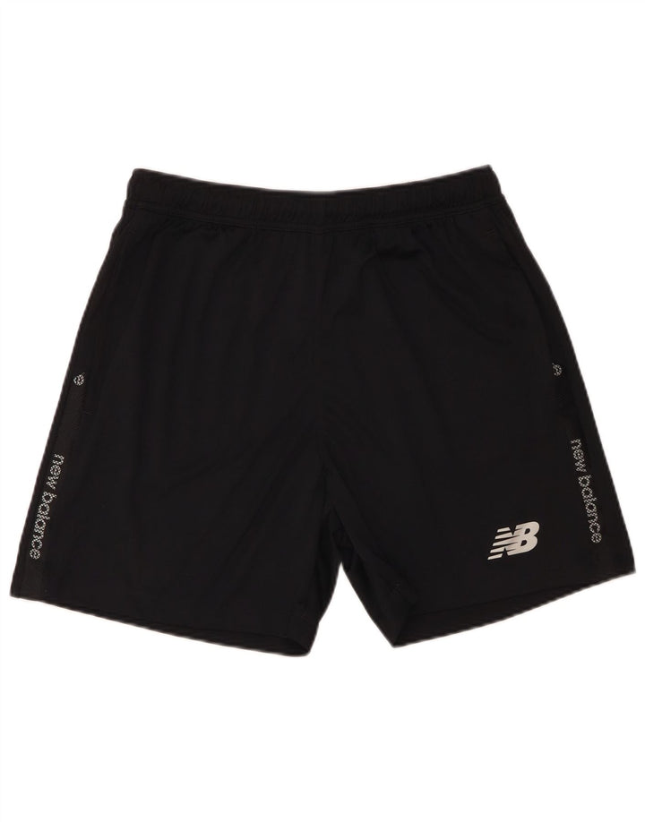 New Balance Short de Sport Graphique Homme Grand Noir Polyester