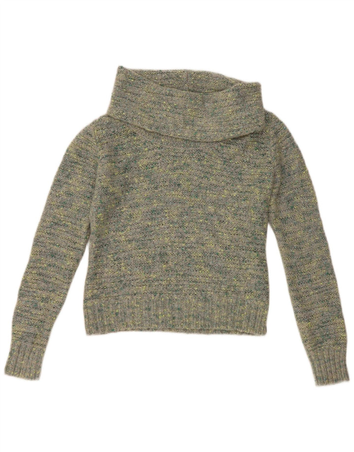 Orsay Pull col roulé pour femme UK 14 Large Multicolore Moucheté