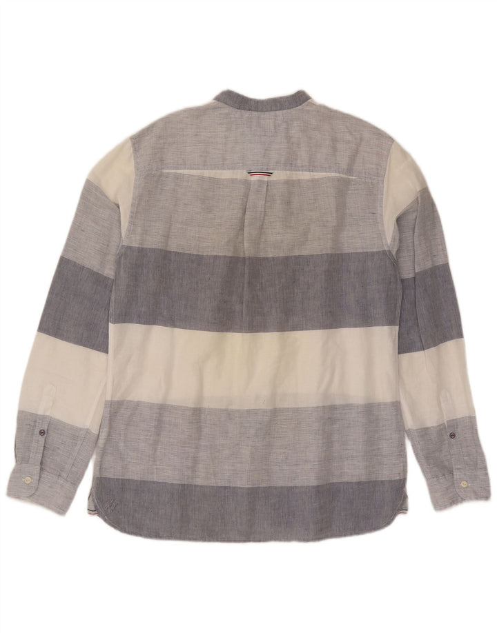Tommy Hilfiger Chemise Regular Fit Grand Lin Rayé Multicolore Homme