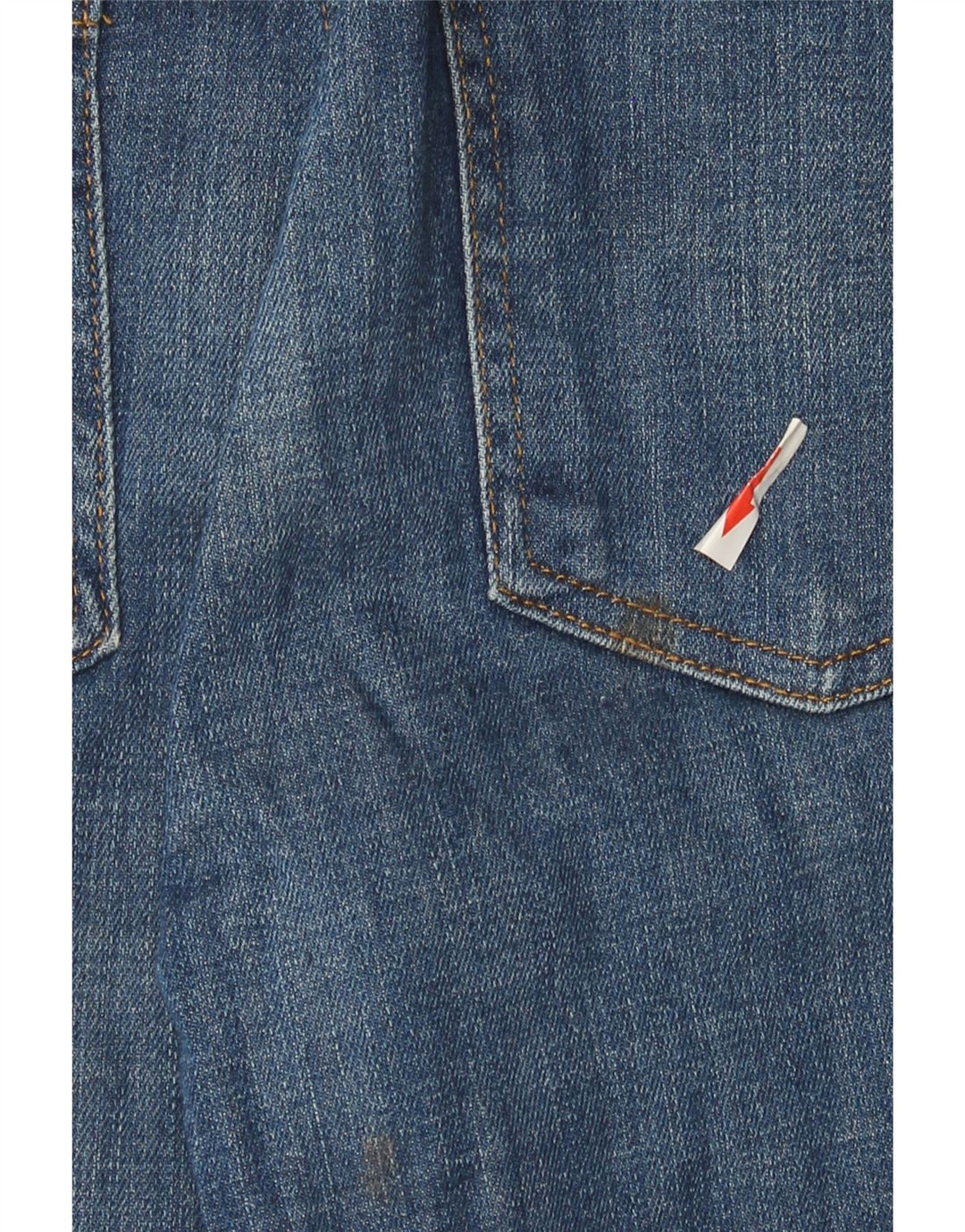 Zara Jeans Bootcut Femme EU 38 Small W28 L27 Bleu Marine Coton