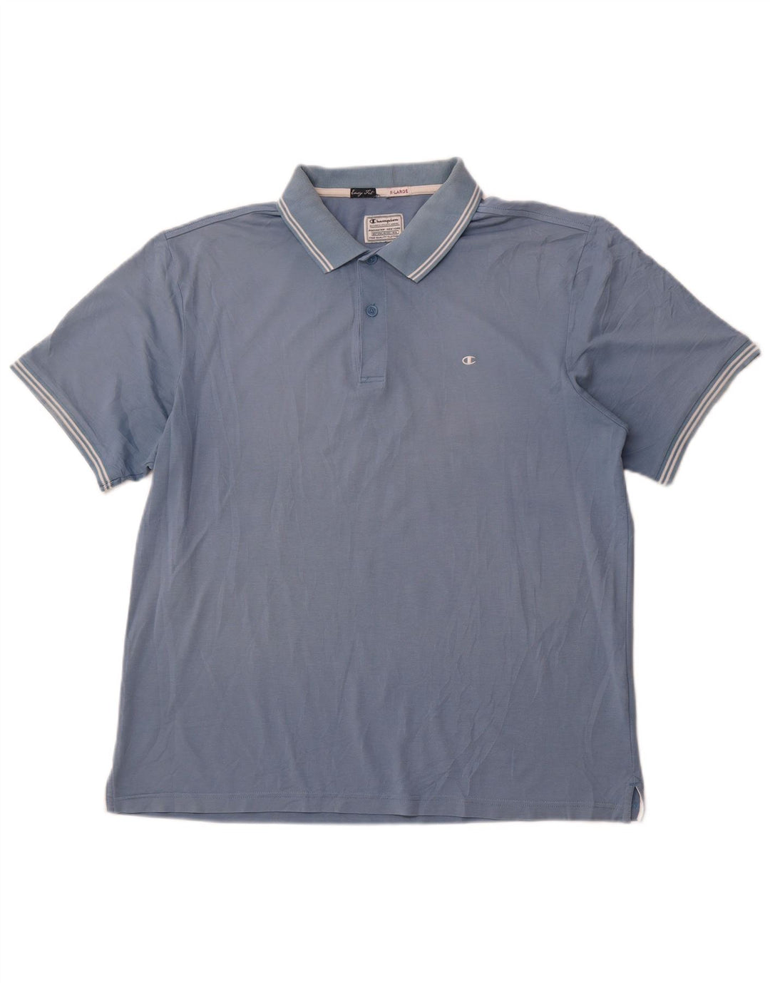CHAMPION Polo Easy Fit Homme Bleu XL