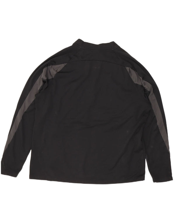 Nike Therma-Fit Pull à col zippé pour homme Noir XL Sports