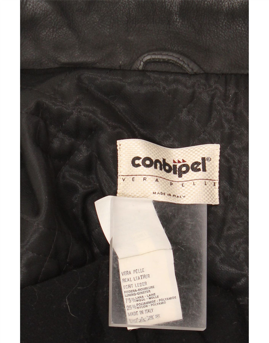 CONBIPEL Manteau en Cuir Homme IT 54 XL Cuir Noir