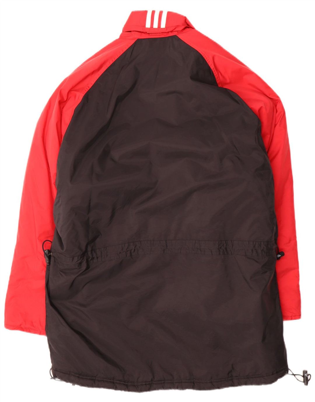 ADIDAS Manteau rembourré coupe ample pour homme UK 40/42 Noir moyen Colourblock