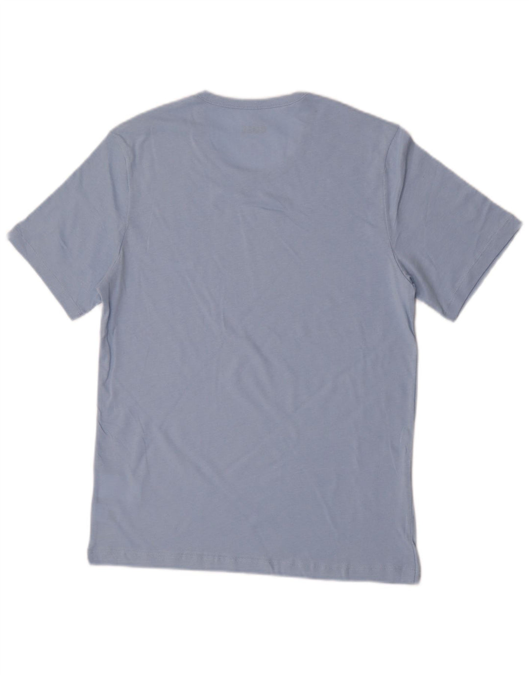 Hugo Boss Homme T-Shirt Top Bleu Moyen Coton