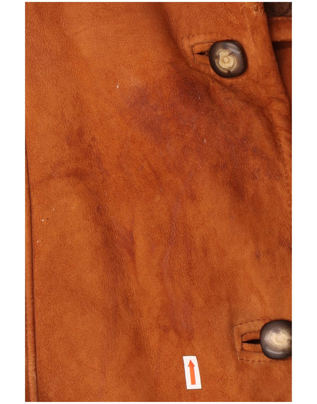 Manteau en peau de mouton femme vintage IT 44 Beige moyen Shearling classique