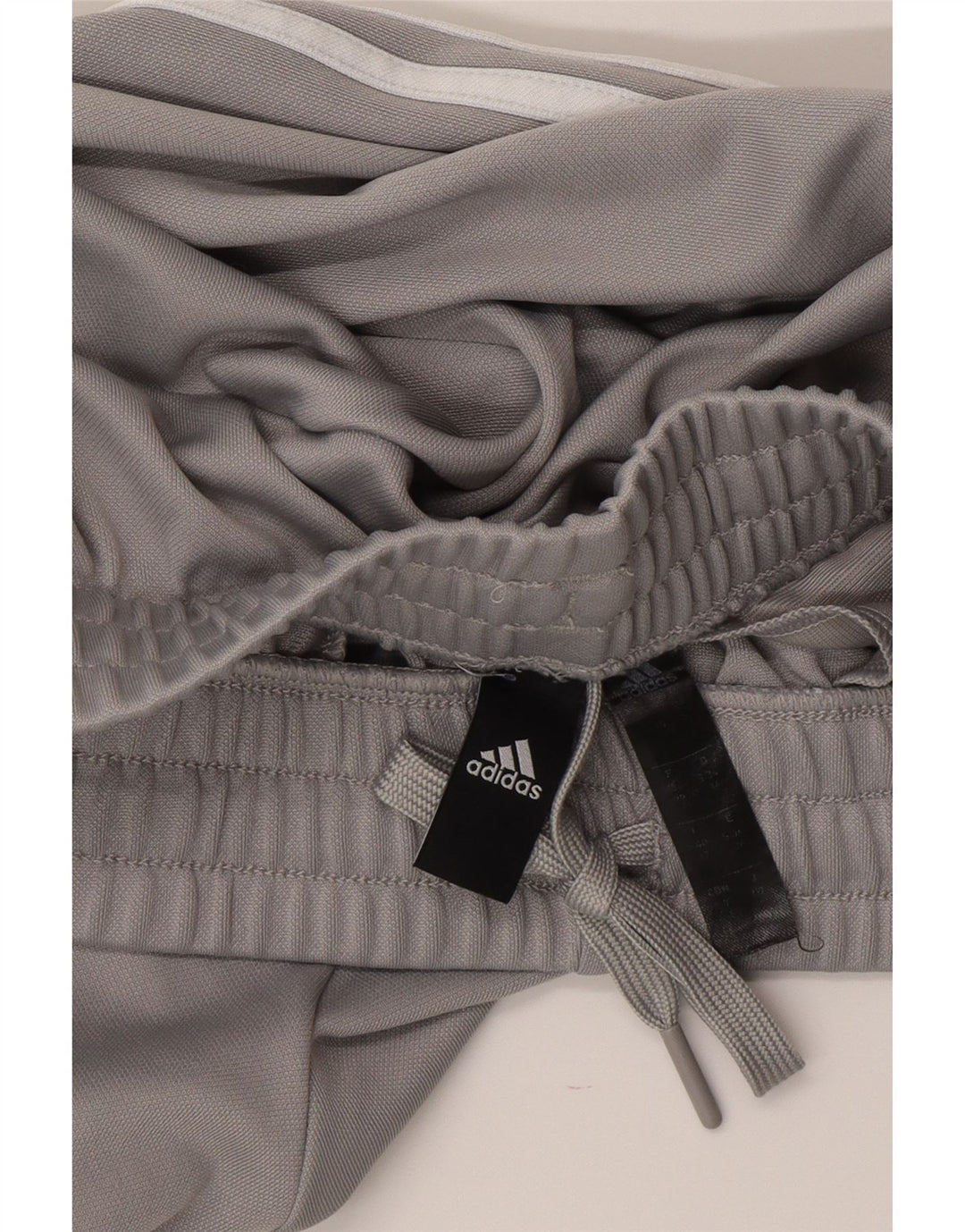 Adidas Pantalon de survêtement pour femme UK 8/10 Small Gris Polyester